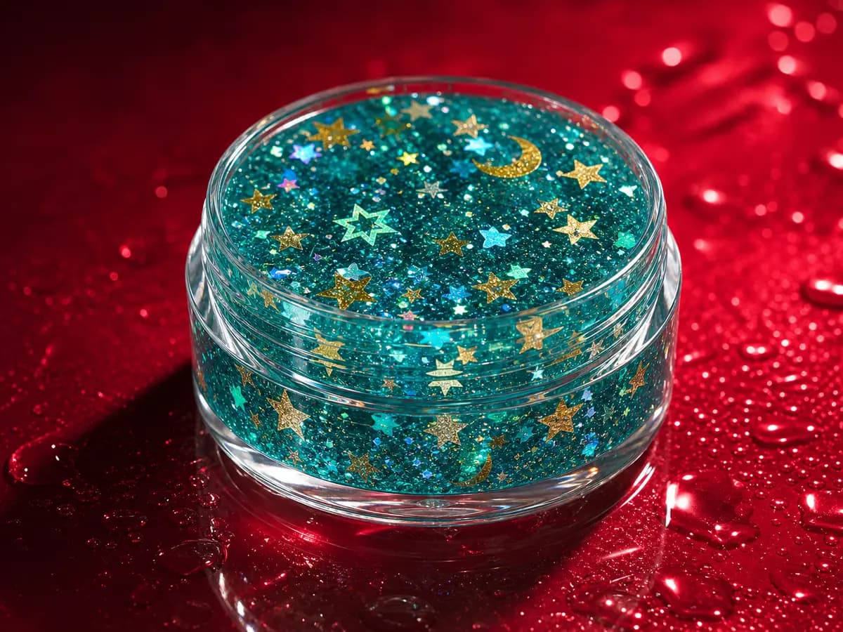 Lagoon Star aloe glitter gel